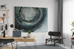 XXL Öl Gemälde 'Lightburst' | Handgemaltes Unikat