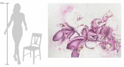 XXL Öl Gemälde 'Lilac Awakening' | Handgemaltes Unikat