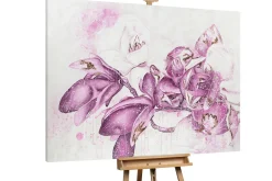 XXL Öl Gemälde 'Lilac Awakening' | Handgemaltes Unikat