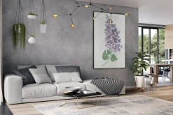 XXL Öl Gemälde 'Lilac Memories' | Handgemaltes Unikat
