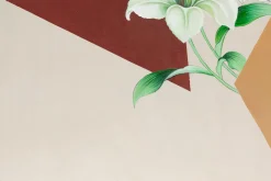 XXL Öl Gemälde 'Lilies in White' | Handgemaltes Unikat