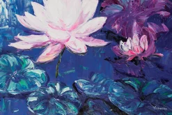 XXL Öl Gemälde 'Lily's Rose' | Handgemaltes Unikat