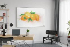 XXL Öl Gemälde 'Limoncello' | Handgemaltes Unikat