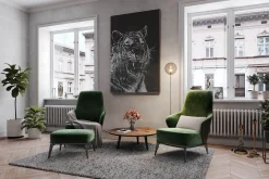 XXL Öl Gemälde 'Lion's Majesty' | Handgemaltes Unikat