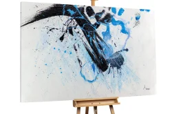 XXL Öl Gemälde 'Liquid Sky' | Handgemaltes Unikat