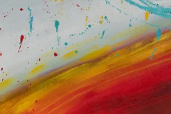 XXL Öl Gemälde 'Live In Colour!' | Handgemaltes Unikat