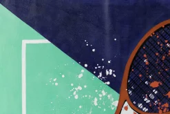 XXL Öl Gemälde 'Love For Tennis' | Handgemaltes Unikat