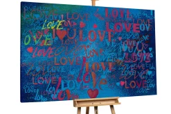 XXL Öl Gemälde 'Love in a Summernight' | Handgemaltes Unikat