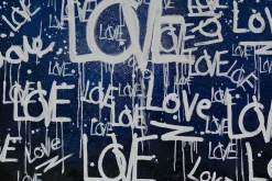 XXL Öl Gemälde 'Love is everywhere' | Handgemaltes Unikat