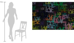 XXL Öl Gemälde 'Love is Love' | Handgemaltes Unikat