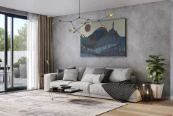 XXL Öl Gemälde 'Luminous Landscape' | Handgemaltes Unikat