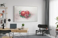 XXL Öl Gemälde 'Luminous Pomegranate' | Handgemaltes Unikat