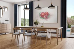 XXL Öl Gemälde 'Luminous Pomegranate' | Handgemaltes Unikat