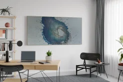 XXL Öl Gemälde 'Magic Lagoon' | Handgemaltes Unikat