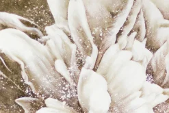 XXL Öl Gemälde 'Magische Blume' | Handgemaltes Unikat