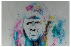 XXL Öl Gemälde 'Majestic Gorilla' | Handgemaltes Unikat