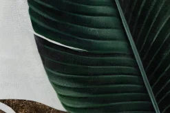 XXL Öl Gemälde 'Majestic Leaves' | Handgemaltes Unikat