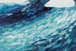 XXL Öl Gemälde 'Majestic Wave' | Handgemaltes Unikat