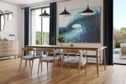 XXL Öl Gemälde 'Majestic Wave' | Handgemaltes Unikat