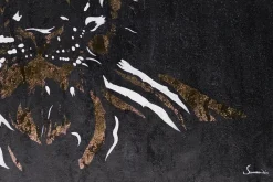 XXL Öl Gemälde 'Majestätischer Tiger' | Handgemaltes Unikat