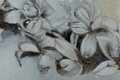 XXL Öl Gemälde 'Marble Blooming' | Handgemaltes Unikat