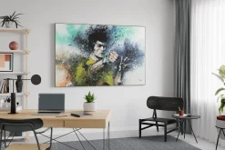 XXL Öl Gemälde 'Martial Arts Technique' | Handgemaltes Unikat