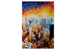 XXL Öl Gemälde 'Marvelous Big Apple' | Handgemaltes Unikat
