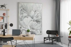 XXL Öl Gemälde 'Melancholie der Blüten' | Handgemaltes Unikat