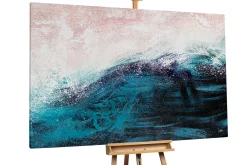 XXL Öl Gemälde 'Melody of the Ocean' | Handgemaltes Unikat