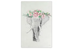 XXL Öl Gemälde 'Miss Elephant' | Handgemaltes Unikat