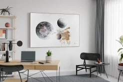 XXL Öl Gemälde 'Moon Triumvirate' | Handgemaltes Unikat