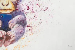 XXL Öl Gemälde 'Musik im Blut' | Handgemaltes Unikat
