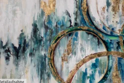 XXL Öl Gemälde 'Mystical Rings' | Handgemaltes Unikat