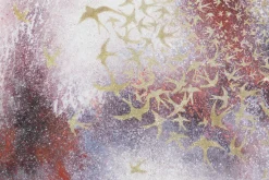 XXL Öl Gemälde 'Mystic Murmuration' | Handgemaltes Unikat