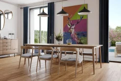 XXL Öl Gemälde 'Neon Deer' | Handgemaltes Unikat