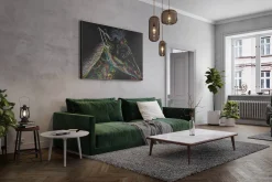 XXL Öl Gemälde 'Neon Giraffe' | Handgemaltes Unikat