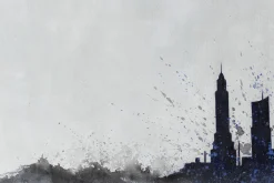 XXL Öl Gemälde 'New York New York' | Handgemaltes Unikat