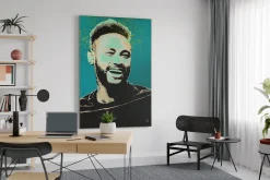 XXL Öl Gemälde 'Neymar’s Joy' | Handgemaltes Unikat