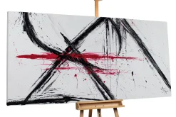 XXL Öl Gemälde 'No Guts, No Glory' | Handgemaltes Unikat