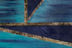 XXL Öl Gemälde 'Northern Lights' | Handgemaltes Unikat