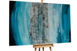 XXL Öl Gemälde 'Notes of the Ocean Bay' | Handgemaltes Unikat