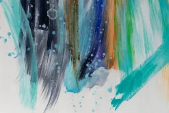 XXL Öl Gemälde 'Ocean Rainbow' | Handgemaltes Unikat