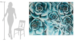 XXL Öl Gemälde 'Ode to Roses' | Handgemaltes Unikat