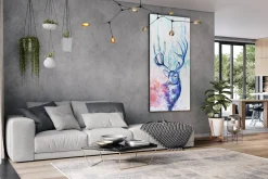 XXL Öl Gemälde 'Oh deer' | Handgemaltes Unikat