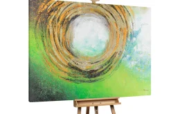 XXL Öl Gemälde 'Otherworldly Portal' | Handgemaltes Unikat