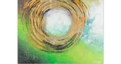 XXL Öl Gemälde 'Otherworldly Portal' | Handgemaltes Unikat