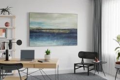 XXL Öl Gemälde 'Paradiesische Aussicht' | Handgemaltes Unikat