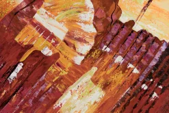 XXL Öl Gemälde 'Passion of the Desert Sun' | Handgemaltes Unikat