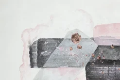 XXL Öl Gemälde 'Pastel and Iron' | Handgemaltes Unikat
