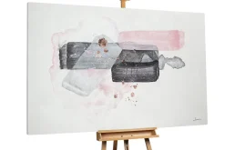 XXL Öl Gemälde 'Pastel and Iron' | Handgemaltes Unikat